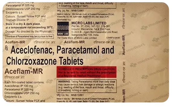 aceloflam mr tablet 10's